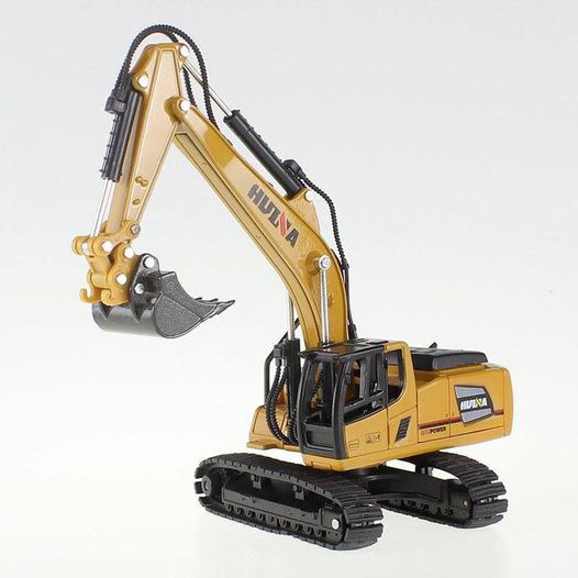 MÔ HÌNH KIM LOẠI MÁY XÚC - Excavator model