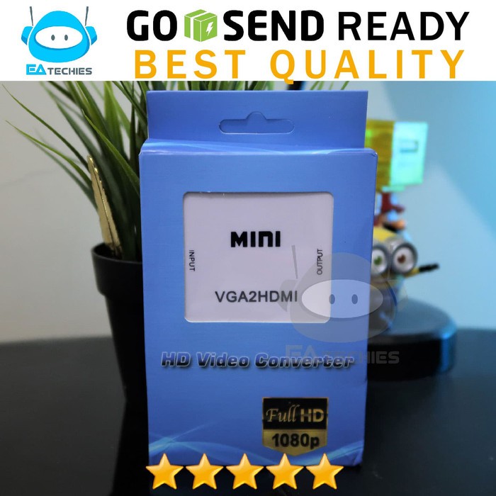 Hộp Chuyển Đổi Vga Sang Hdmi / Vga2Hdmi | BigBuy360 - bigbuy360.vn