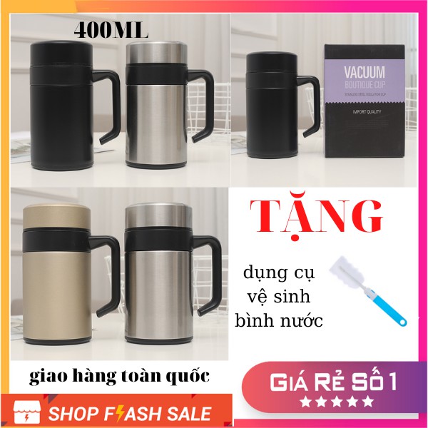 Cốc giữ nhiệt 500ML cốc cà phể inox 304 LOẠI TỐT GIƯ NHIỆT 12-15H