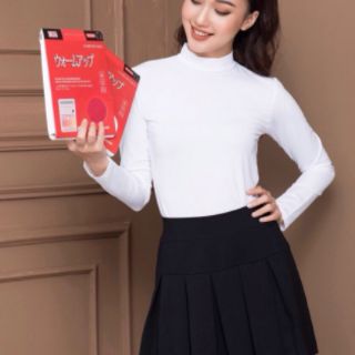 Áo giữ nhiệt nữ cổ cao🔥FREESHIP❤HÀNG Y HÌNH đóng  túi zip ÁO Thun Nữ Tay Dài❤áo giữ nhiệt nữ thun cotton