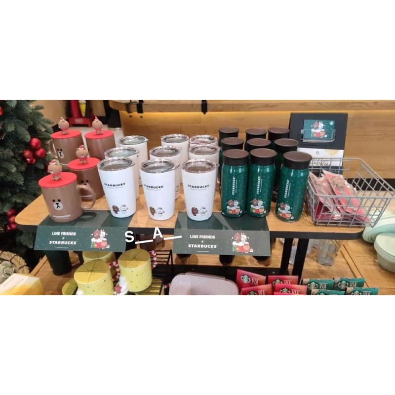 Bộ Ly/binh Starbucks VietNam X Line/wood 2021