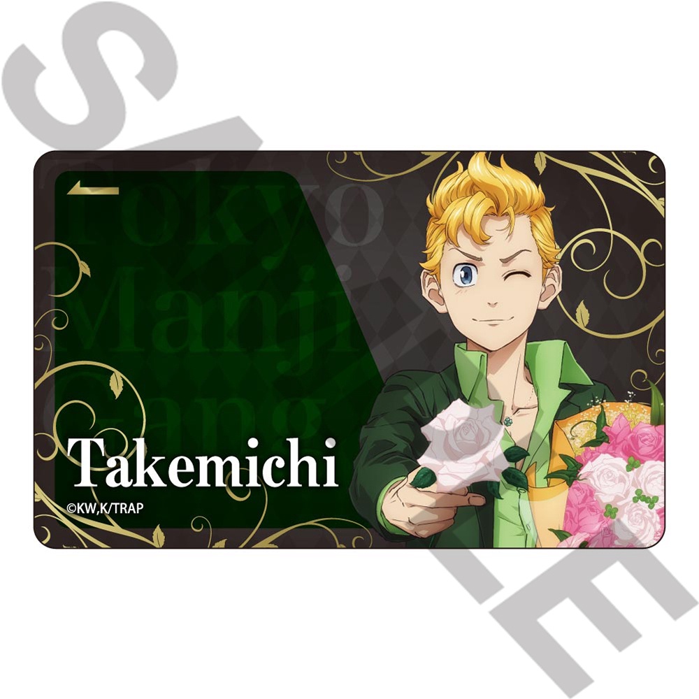 Ảnh card bo góc in hình TOKYO REVENGERS ver TẶNG HOA thẻ bo viền 5*8cm anime chibi 1 tấm