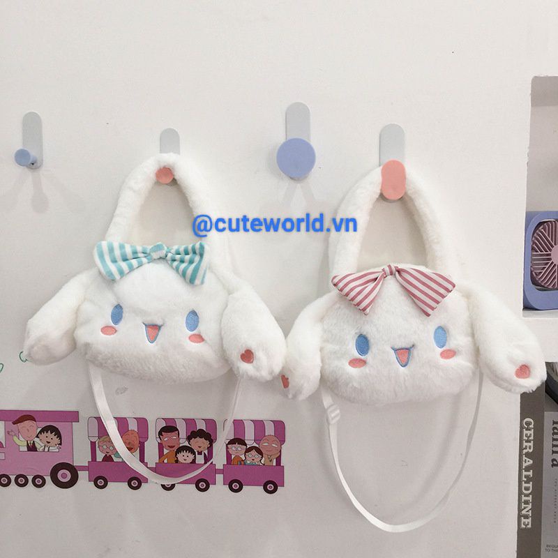 Túi Đeo Chéo Chú Chó Hoạt Hình Cinnamoroll Đáng Yêu