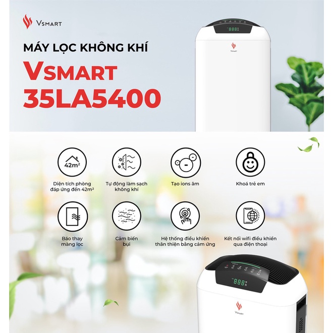 MÀNG LỌC KHÔNG KHÍ THAN HOẠT TÍNH MÁY LỌC VINSMART 35LA5400