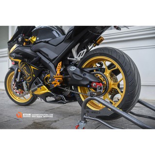 Nhông đĩa Hottime 15-49 cho Yamaha R15v3 / MT15 / XSR155 - xích RK chain ELO 132L