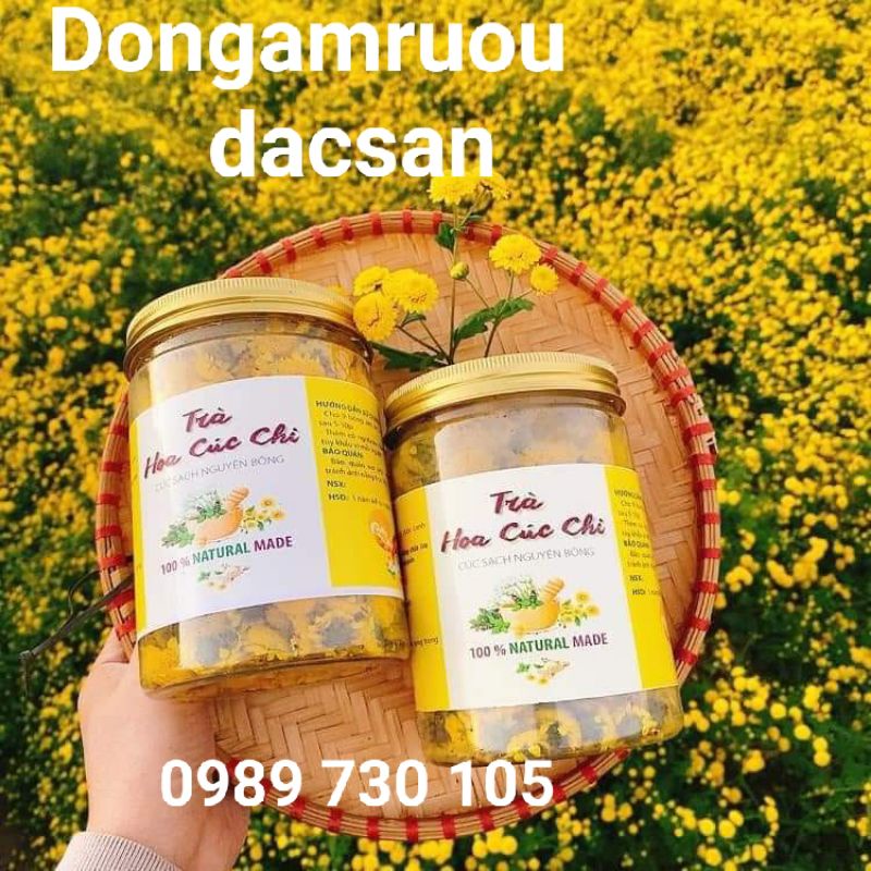 TRÀ HOA CÚC CHI SẤY LẠNH 100G sạch thơm