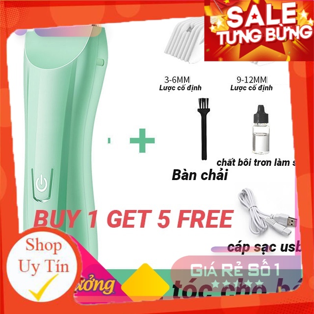 Tông Đơ Cắt Tóc Cho Bé - Tăng Đơ Hớt Tóc An Toàn Cho Trẻ Em