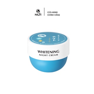 Kem dưỡng ẩm,làm sáng da ban đêm HASI KOKESHI PUREDOLL Whitening Night Cream 30g