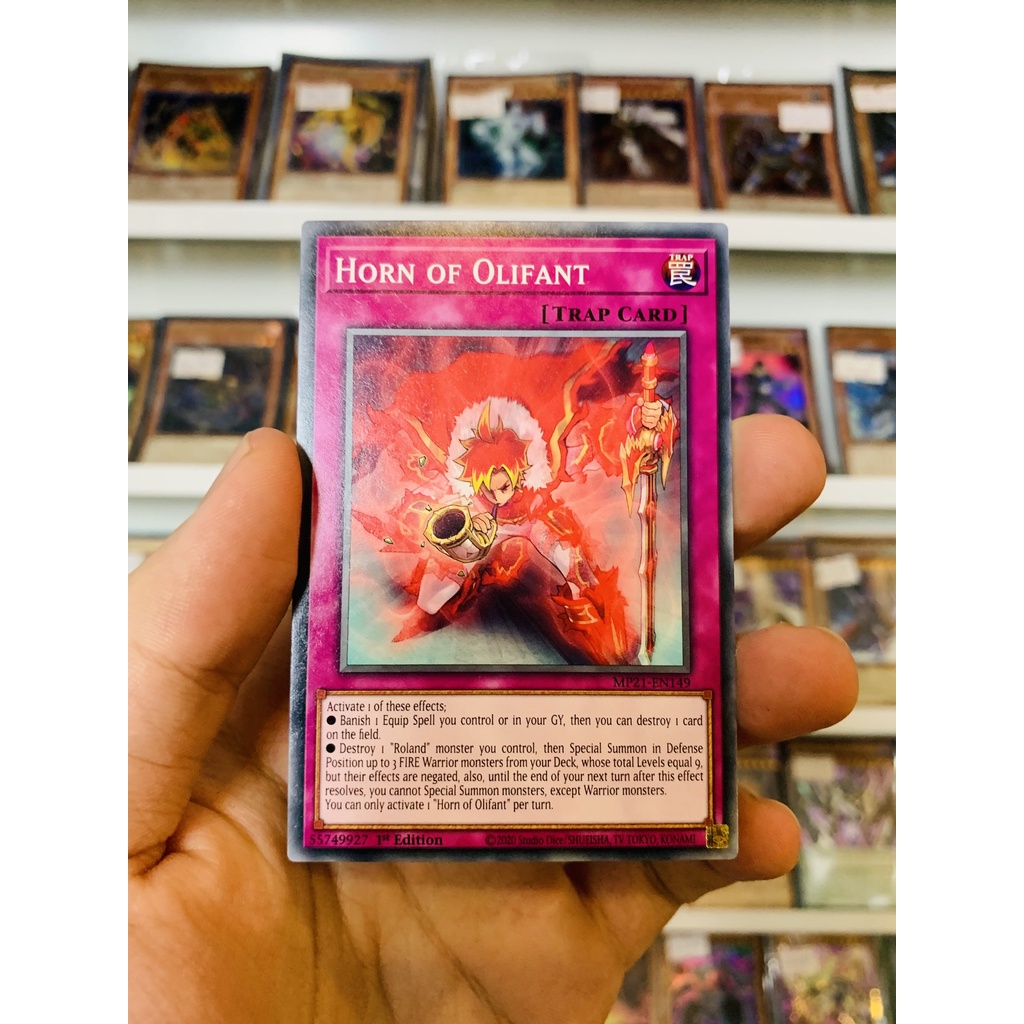Thẻ Bài Lẻ YugiOh! Mã MP21-EN149 - Horn of Olifant - Common - 1st Edition