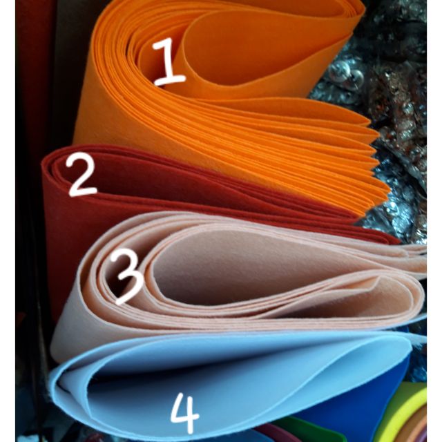 Nỉ màu sắc (90cm/yard)