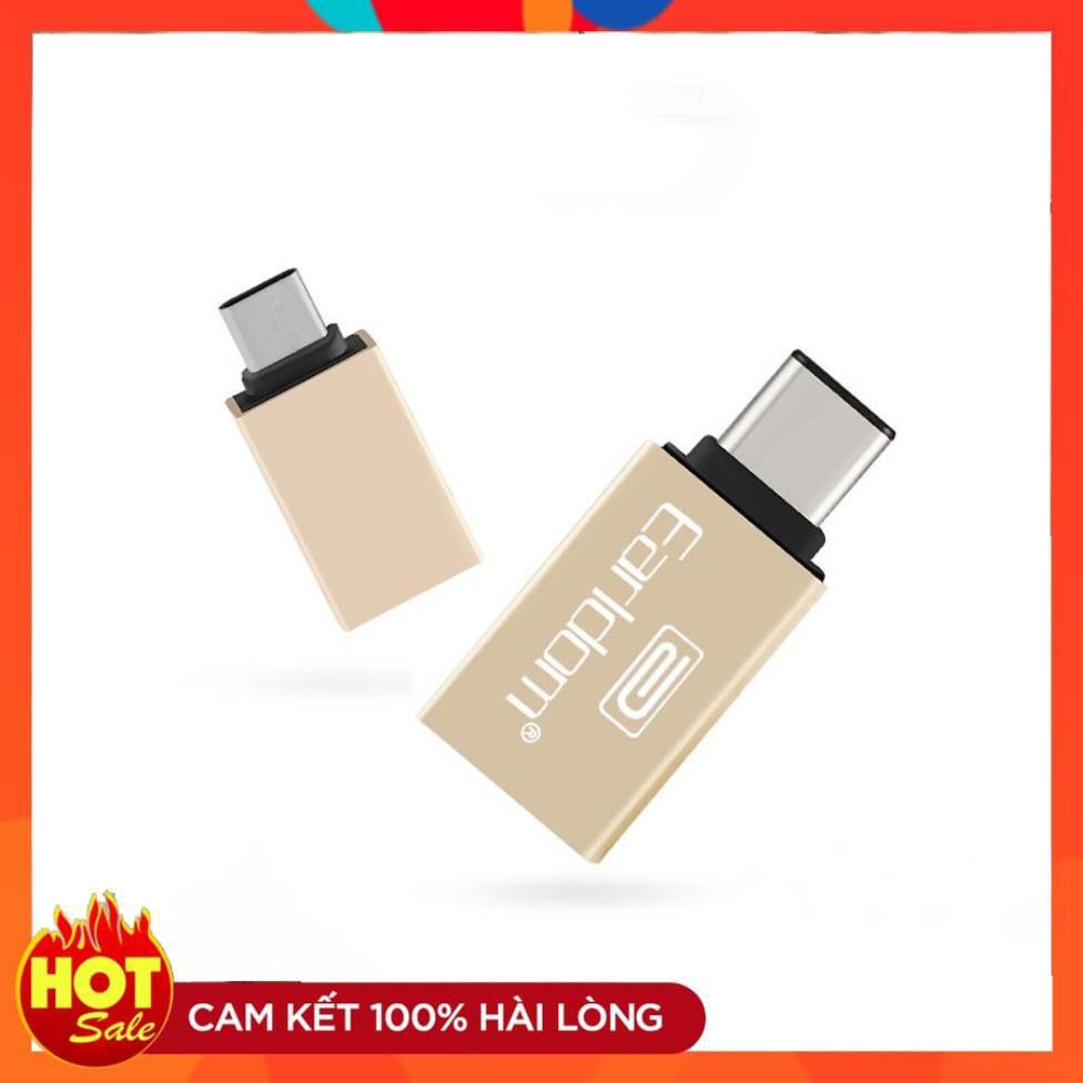 [Chính Hãng] Đầu Chuyển USB Type C sang USB 3.0 Earldom (USB OTG type C) - Hàng Chính Hãng