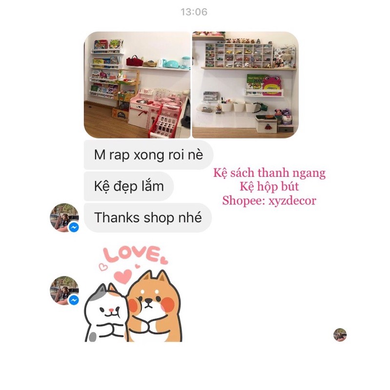 KỆ SÁCH TREO TƯỜNG THANH NGANG XYZDECOR | BigBuy360 - bigbuy360.vn