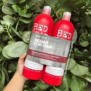 Cặp gội - xả phục hồi tóc tigi đỏ