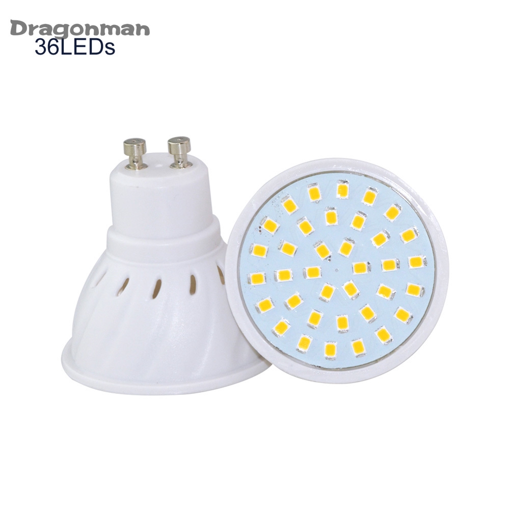 Bóng Đèn Led Gu10 Mr16 E27 3w 4w 5w 2835 Smd 36/54/72 Bóng 110v 220v