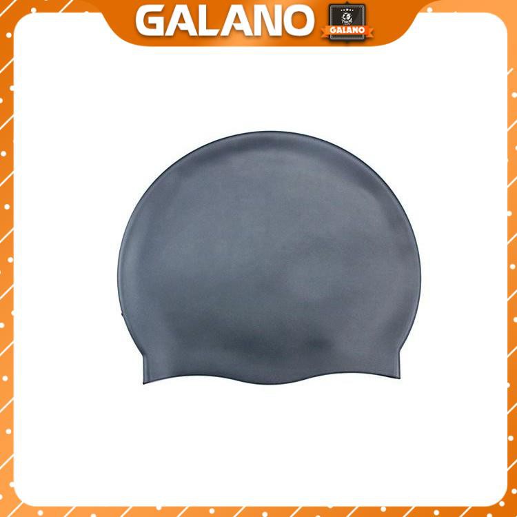 Nón bơi silicon cho người lớn GALANO Zoto unisex trùm kín đầu chống nước bơi lội an toàn SS-001159