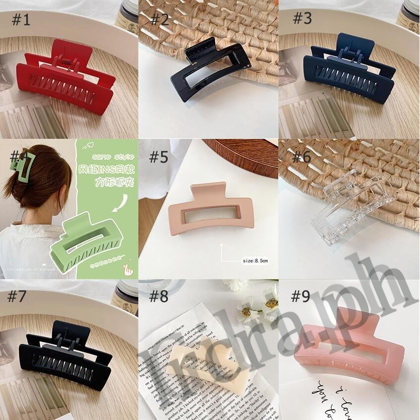 Bingo Kẹp Tóc Hình Vuông Lớn Cho Nữ