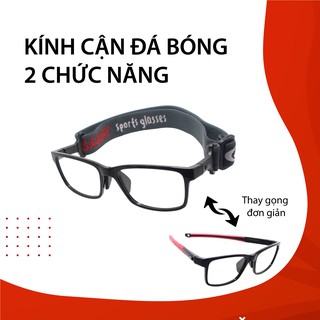 Kính thể thao - Hàng chính hãng - Loại tốt nhất - Gọng nhựa dẻo bền bỉ- đệm mũi silicone êm ái - nhiều màu để lựa chọn
