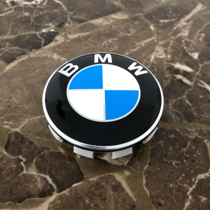 Logo Chụp Mâm Bánh Xe BMW đường kính 68mm