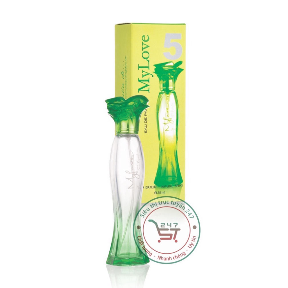Nước hoa nữ dầu thơm My Love Rose chính hãng 35ml giá rẻ