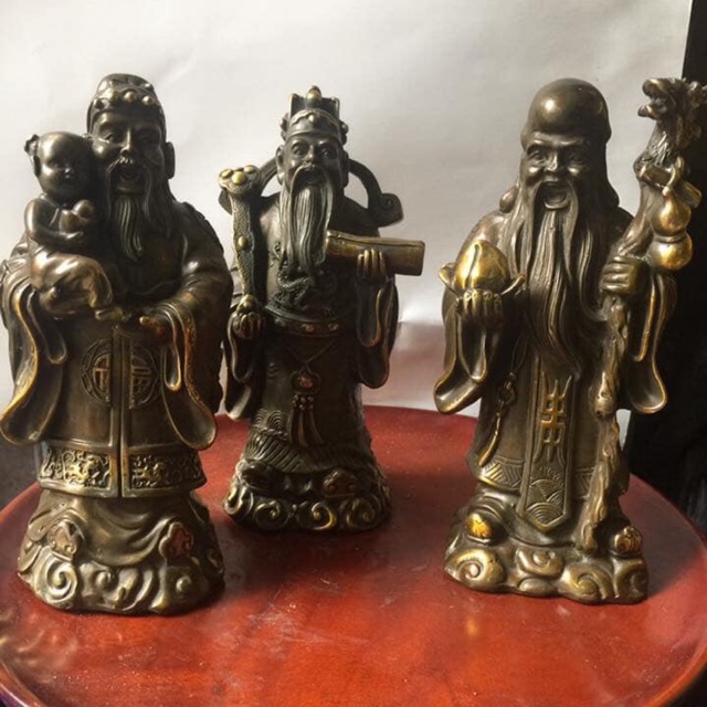 Tam đa ( PHƯỚC LỘC THỌ ) bằng đồng