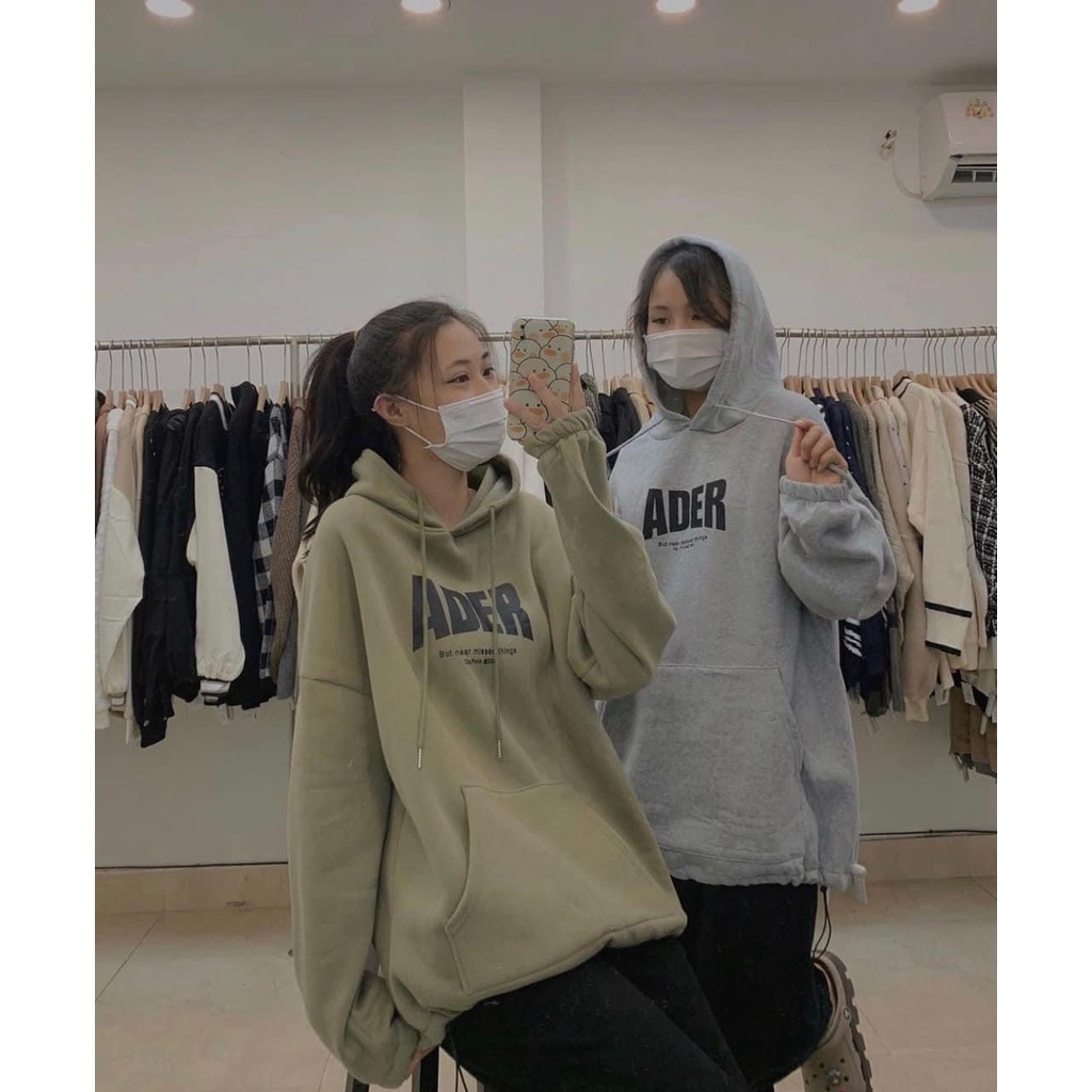 Áo Hôdie Nữ, Áo Hoodie Nỉ Nữ ADER From Rộng Tay Bồng Nhiều Màu | BigBuy360 - bigbuy360.vn