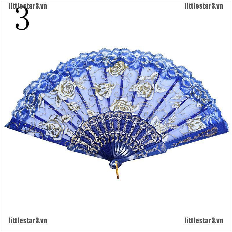 Quạt gấp ren Trung Quốc