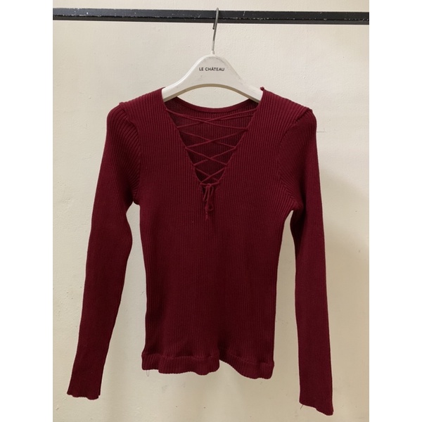 Thanh lý/pass áo len body đan dây