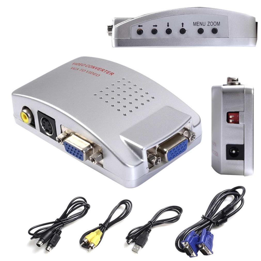 Bộ Chuyển Đổi VGA sang AV Chất Lượng Cao Tặng kèm nguồn. Bảo hành 6 tháng.Home.mall