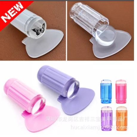 Con dấu in dạng trong suốt, hỗ trợ tạo frech đầu móng