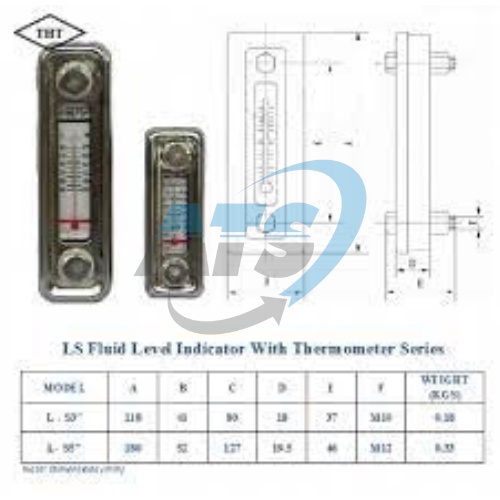 Thước dầu thủy lực LS
