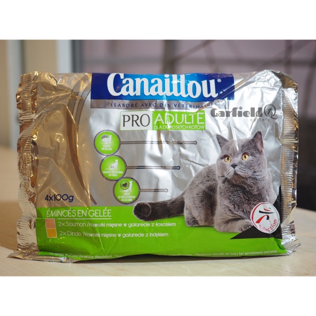 Túi 4 gói x 100g Pate Canaillou nhập Pháp