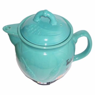 Ấm sắc thuốc trường thọ ba-1188 màu xanh. - ptv