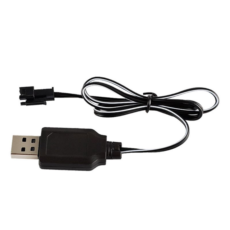 Dây cáp sạc USB phích SM-2P 4.8V 250mA cho pin Ni-Cd Ni-MH