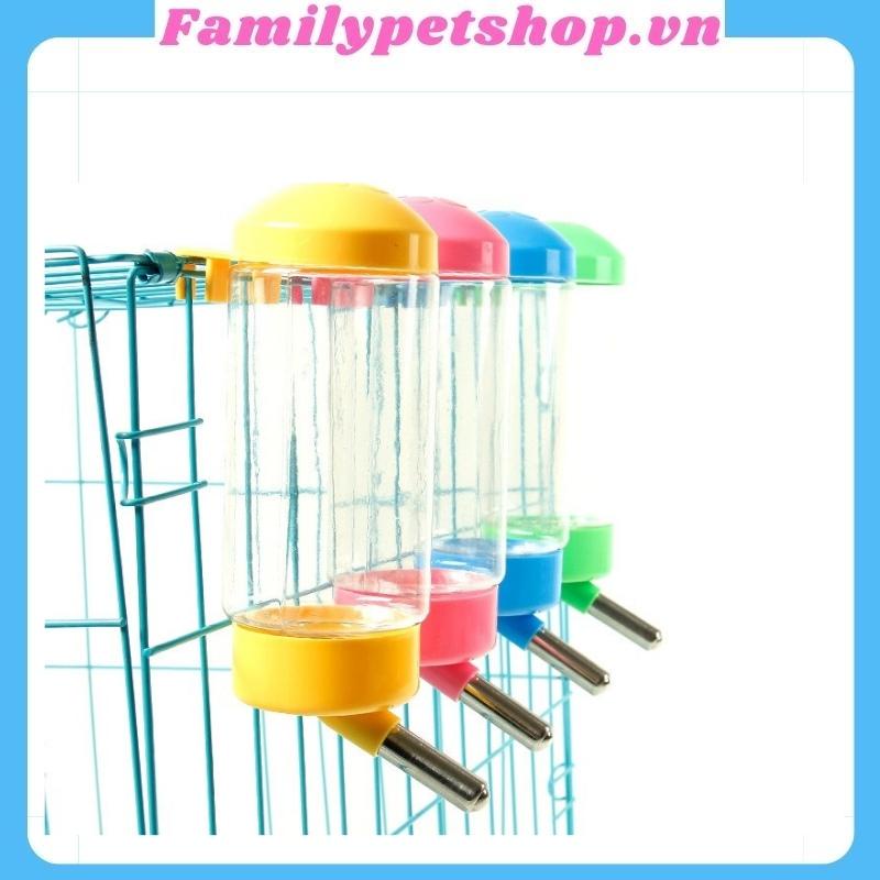 Bình nước cho chó mèoBình nước tự động gắn chuồng 400mlFamilyPetshop.vn