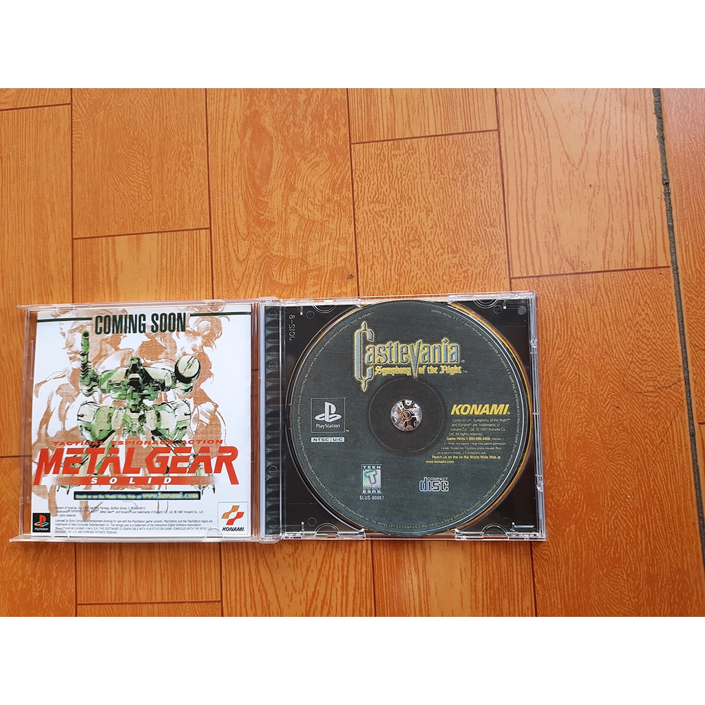 Game ps1 Castlevania symphony of the night no brand