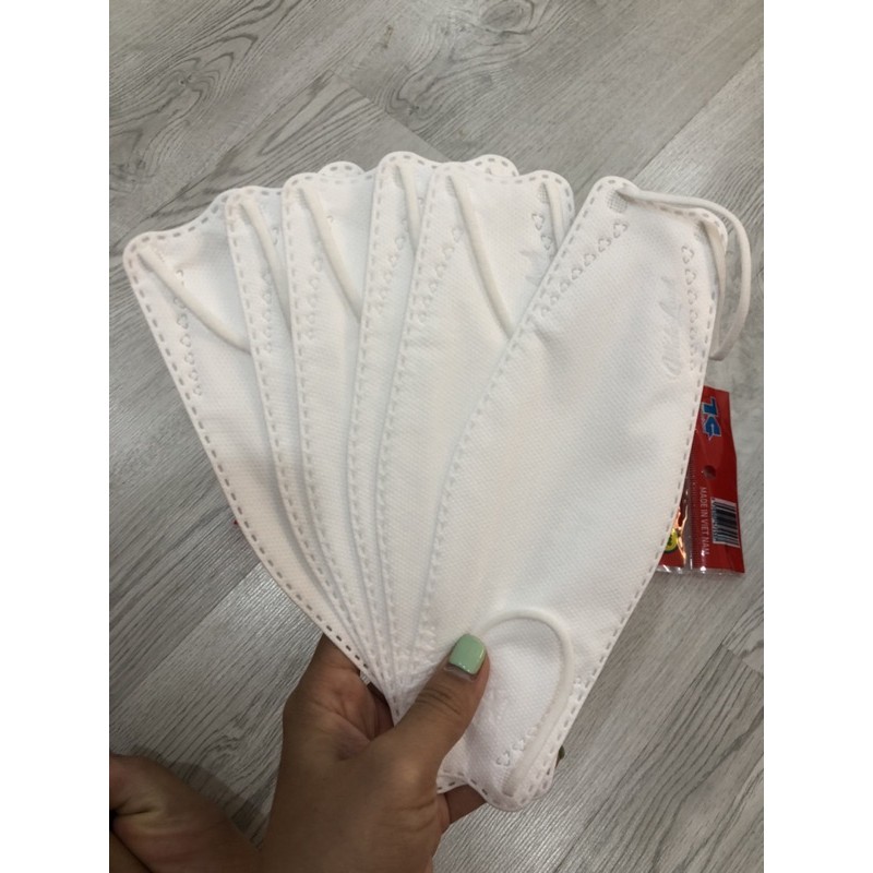 khẩu trang LANDMASK 3D KF94 ( giá 6c/ gói) 4 lớp - TRẮNG | BigBuy360 - bigbuy360.vn