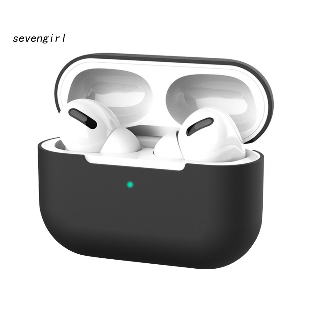 Hộp Đựng Bảo Vệ Bằng Silicone Cho Tai Nghe Airpods Pro 3