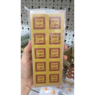 Tem nhân bánh trung thu - tem vuông - 10 tem