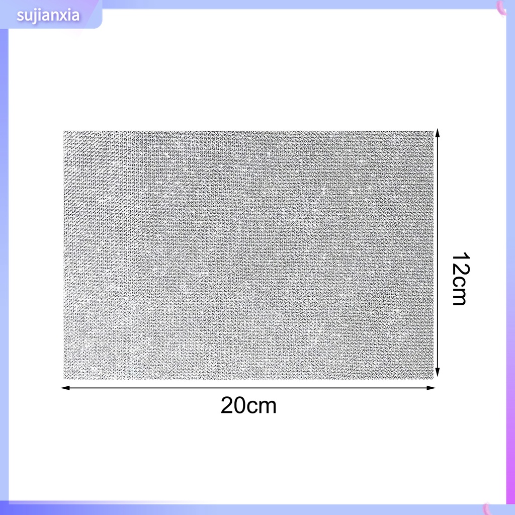 Miếng Dán Trang Trí Xe Hơi / Ván Trượt Đính Đá Lấp Lánh