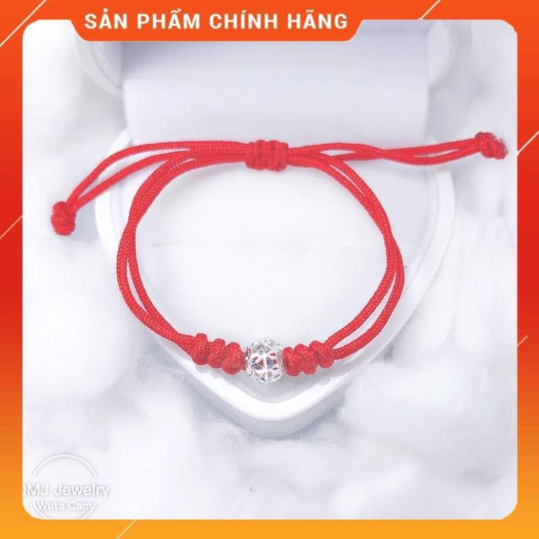 Vòng tay chỉ đỏ kim tiền mang ý nghĩa may mắn tài lộc bình an - bạc 925 cao cấp *gia tốt*