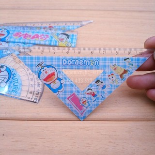 BỘ THƯỚC KẺ HELLO KITTY - DORAEMON