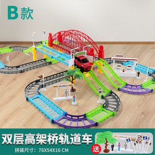 BỘ ĐỒ CHƠI MÔ HÌNH ĐƯỜNG RAY XE LỬA CHO BÉ