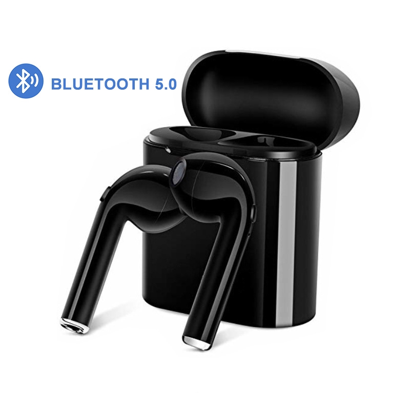 Tai nghe mini Bluetooth không dây kèm hộp sạc tiện dụng