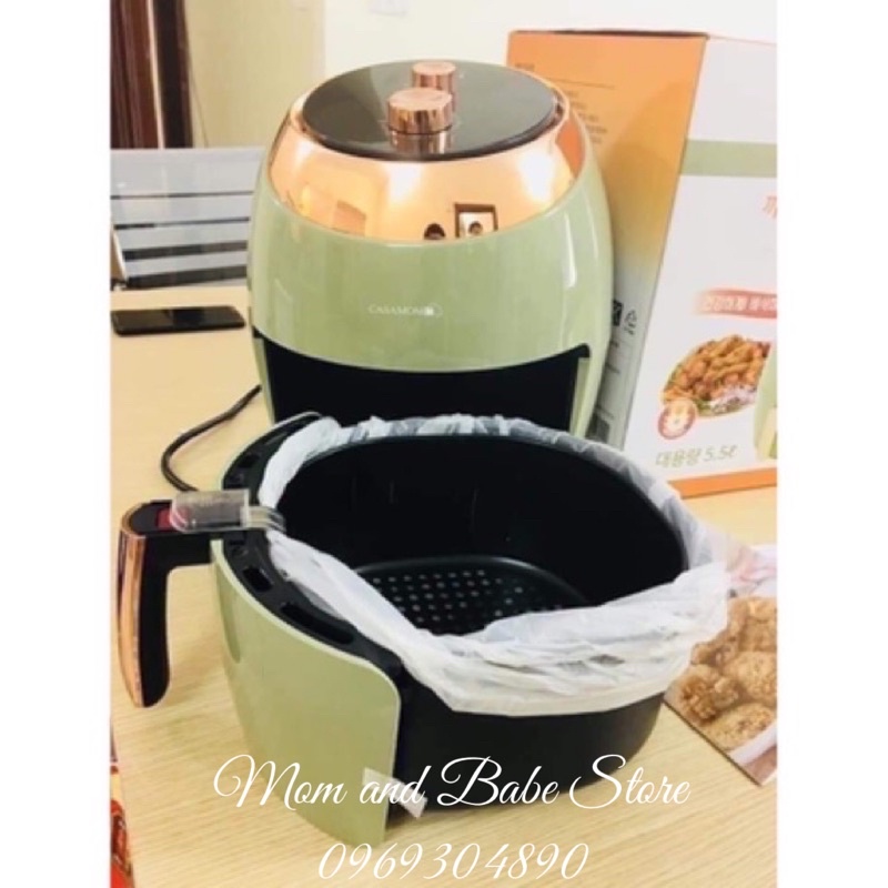 (Chính hãng) Nồi chiên không dầu Casamom 7lít nội địa Hàn Quốc