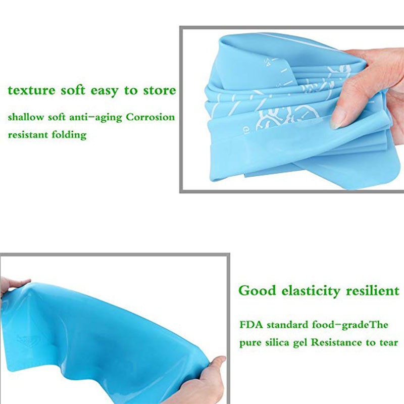 Tấm lót Walfos nhồi bột làm bánh bằng silicon 50x40 Cm 3 màu