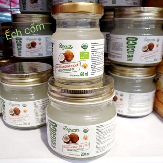 Dầu dừa nguyên chất 60ml-200ml