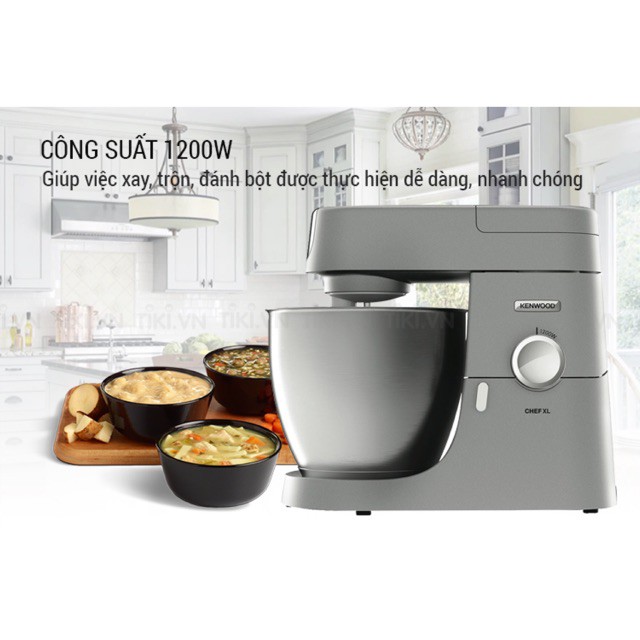 Máy trộn bột đa năng Kenwood Chef XL KVL4100S 1200W 6.7 LÍT CỦA ANH QUỐC