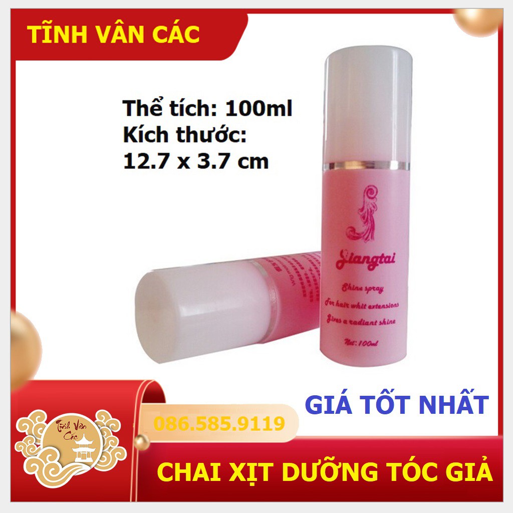 Xịt dưỡng tóc giả làm mềm và mượt tóc - shop TĨNH VÂN CÁC