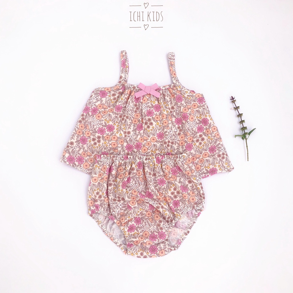 Bộ quần áo bé gái sơ sinh, set đồ bé gái sơ sinh đến 2 tuổi