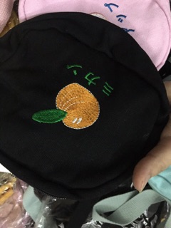 Túi xách bơ hoa quả